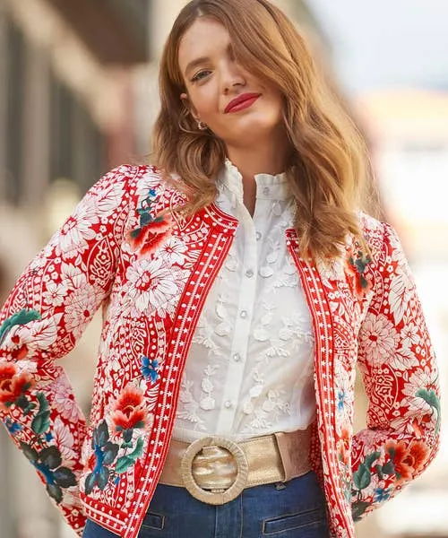 Apparel Tops Tunics and Blouses Joebrowns Patsy Embroidered Blouse White Apparel Tops Tunics and Blouses Joebrowns Patsy Embroidered Blouse White