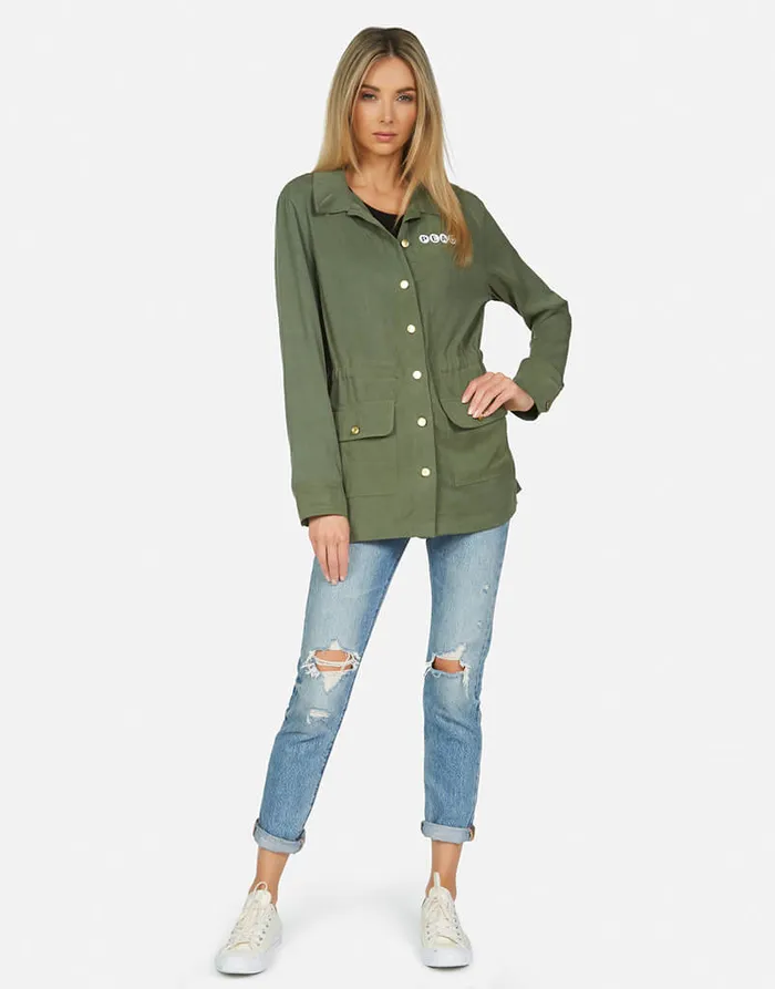Ashanti Bracelet Lip Military Women039s Lauren Moshi Jackets