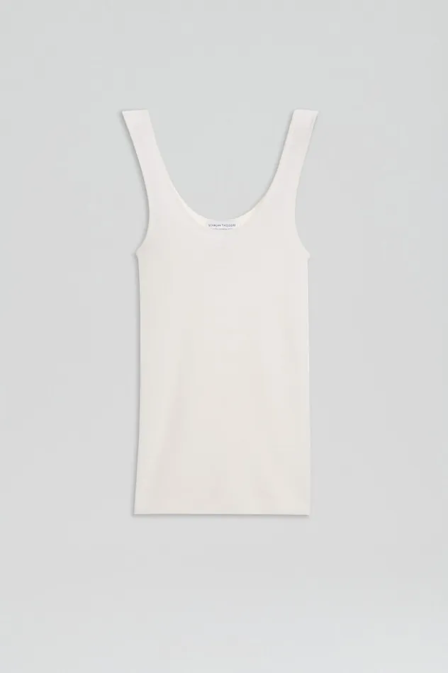 BABYWOOL SINGLET IVORY ALL Tops Scanlan Theodore Women