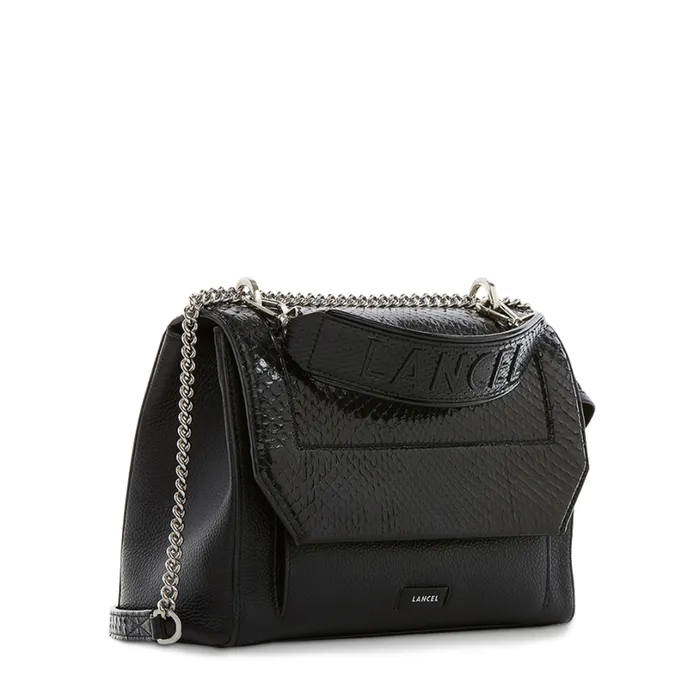 Bag With Flap Black Women Lancel Shoulder Bags