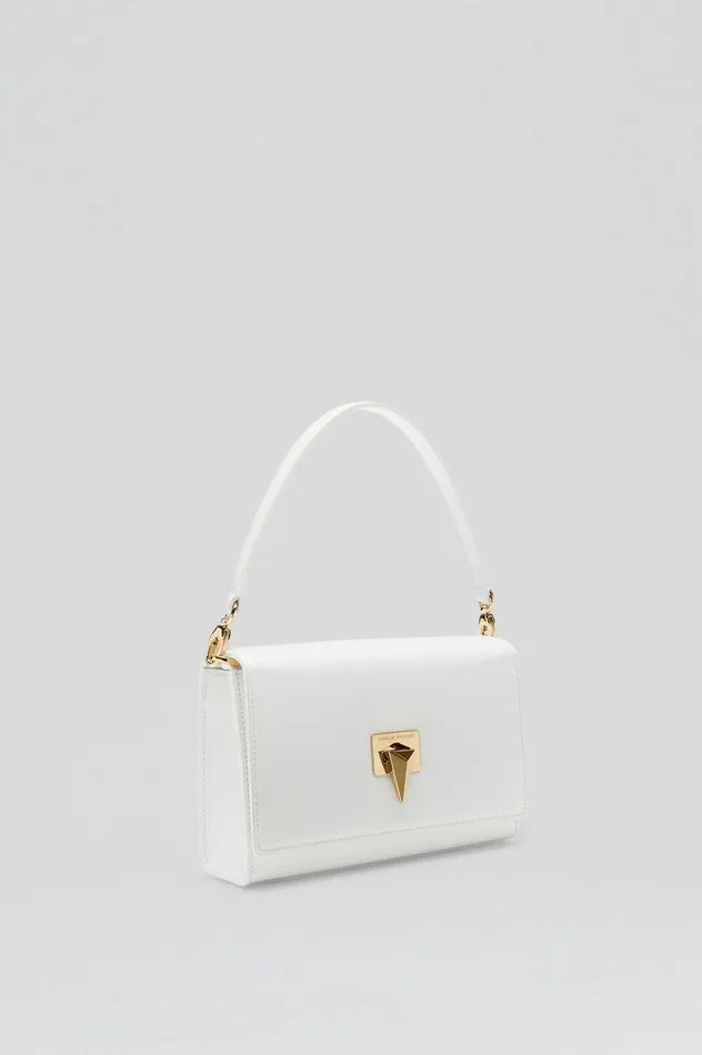 Bags TRIANGLE CHAIN BAG WHITE 8211 Scanlan Theodore Women Bags TRIANGLE CHAIN BAG WHITE 8211 Scanlan Theodore Women