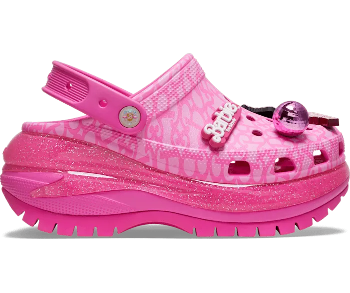Barbie TheMovie Mega Crush Clog Electric Pink Men Crocs Clogs