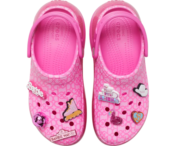 Barbie TheMovie Mega Crush Clog Electric Pink Men Crocs Clogs
