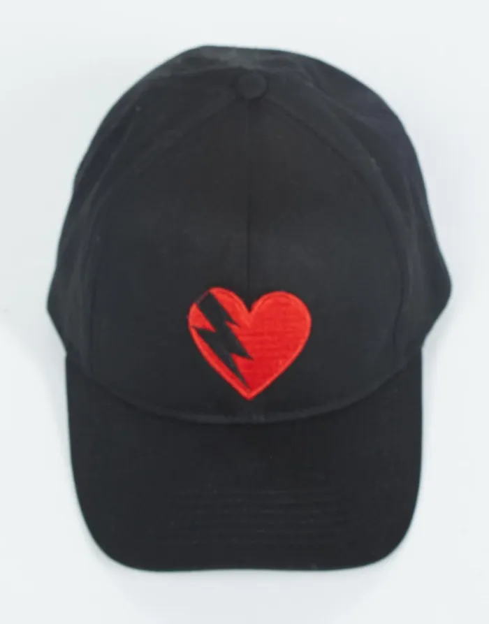 Bay Lightning Heart Black Women039s Lauren Moshi Hats