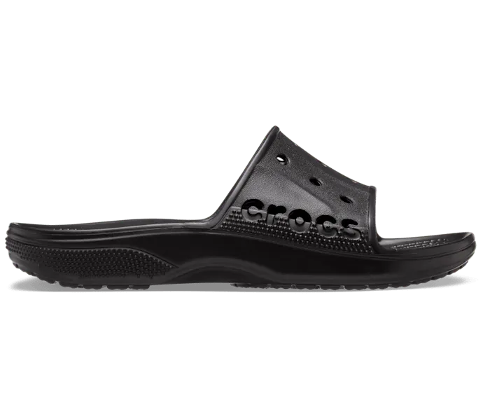 Baya II Slide Black Women Crocs Slides
