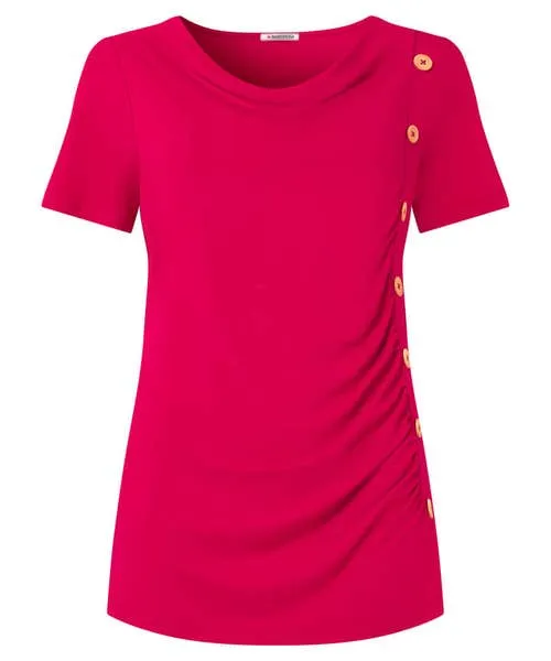 Beautiful Button Top Pink Apparel Tops Tunics and Blouses Joebrowns Beautiful Button Top Pink Apparel Tops Tunics and Blouses Joebrowns