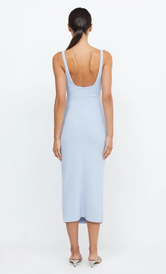 Bec Bridge Bridesmaid Dresses Women BE MINE SQUARE NECK DRESS 8211 DUSTY BLUE