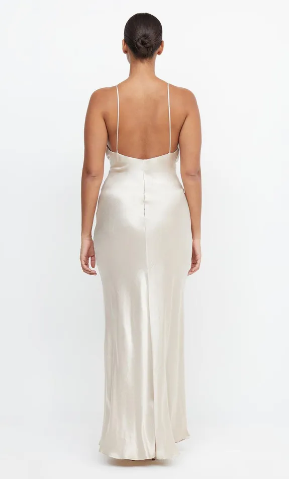 Bec Bridge Bridesmaid Dresses Women MOON DANCE V MAXI DRESS 8211 SAND