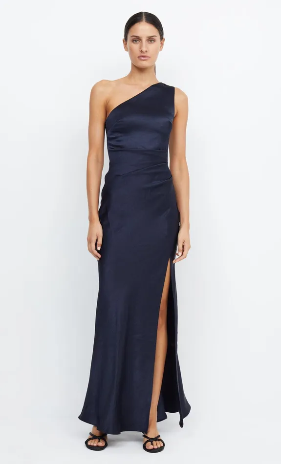 Bec Bridge Bridesmaid Dresses Women THE DREAMER ASYM DRESS 8211 INK