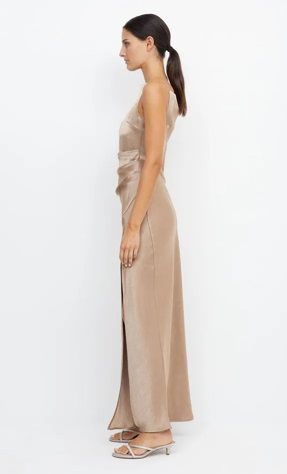 Bec Bridge Bridesmaid Dresses Women THE DREAMER MAXI DRESS 8211 GOLDEN