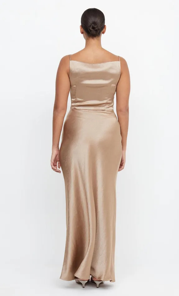 Bec Bridge Bridesmaid Dresses Women THE DREAMER MAXI DRESS 8211 GOLDEN