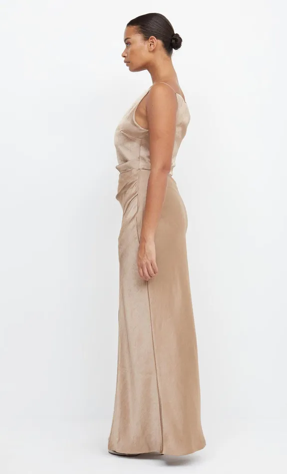 Bec Bridge Bridesmaid Dresses Women THE DREAMER MAXI DRESS 8211 GOLDEN