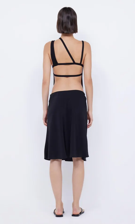 Bec Bridge Cropped Women HARI BACKLESS TOP 8211 BLACKBLACK