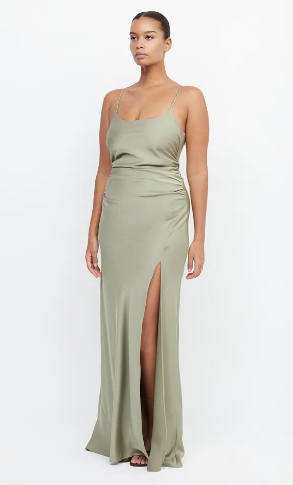 Bec Bridge Maxi Dresses Women ETERNITY SCOOP MAXI DRESS 8211 SAGE