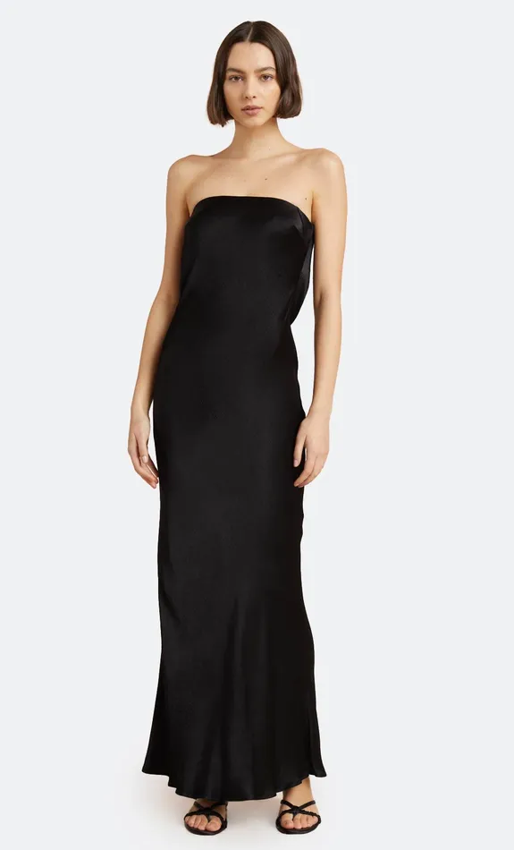 Bec Bridge Maxi Dresses Women MOON DANCE STRAPLESS DRESS 8211 BLACK