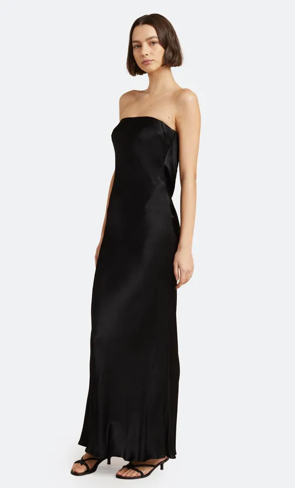 Bec Bridge Maxi Dresses Women MOON DANCE STRAPLESS DRESS 8211 BLACK