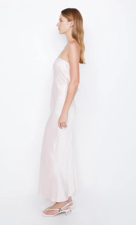 Bec Bridge Maxi Dresses Women MOON DANCE STRAPLESS DRESS 8211 BLUSH