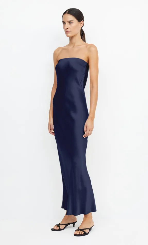 Bec Bridge Maxi Dresses Women MOON DANCE STRAPLESS DRESS 8211 INK