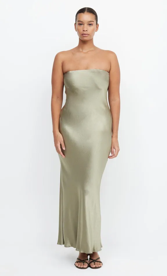 Bec Bridge Maxi Dresses Women MOON DANCE STRAPLESS DRESS 8211 SAGE
