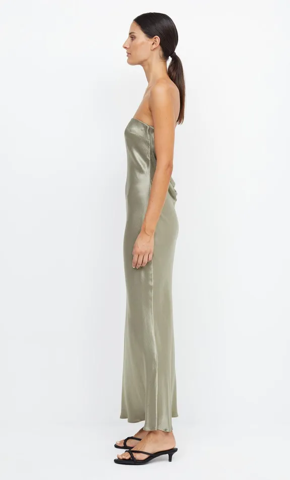 Bec Bridge Maxi Dresses Women MOON DANCE STRAPLESS DRESS 8211 SAGE