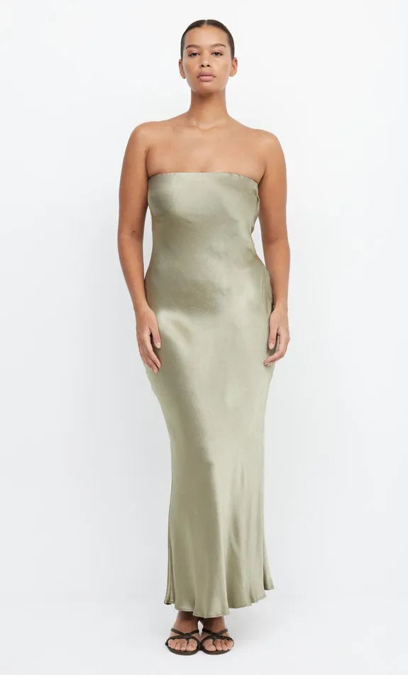 Bec Bridge Maxi Dresses Women MOON DANCE STRAPLESS DRESS 8211 SAGE