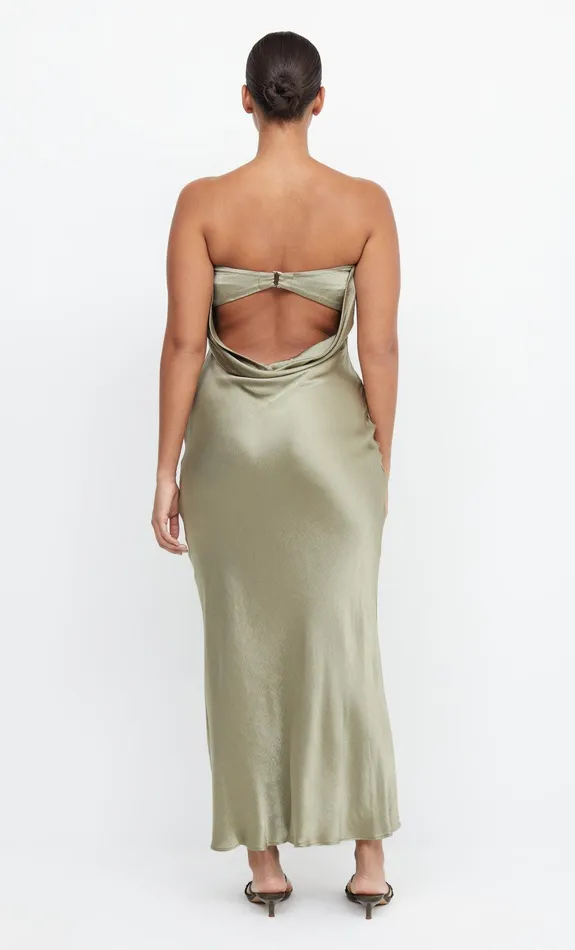 Bec Bridge Maxi Dresses Women MOON DANCE STRAPLESS DRESS 8211 SAGE