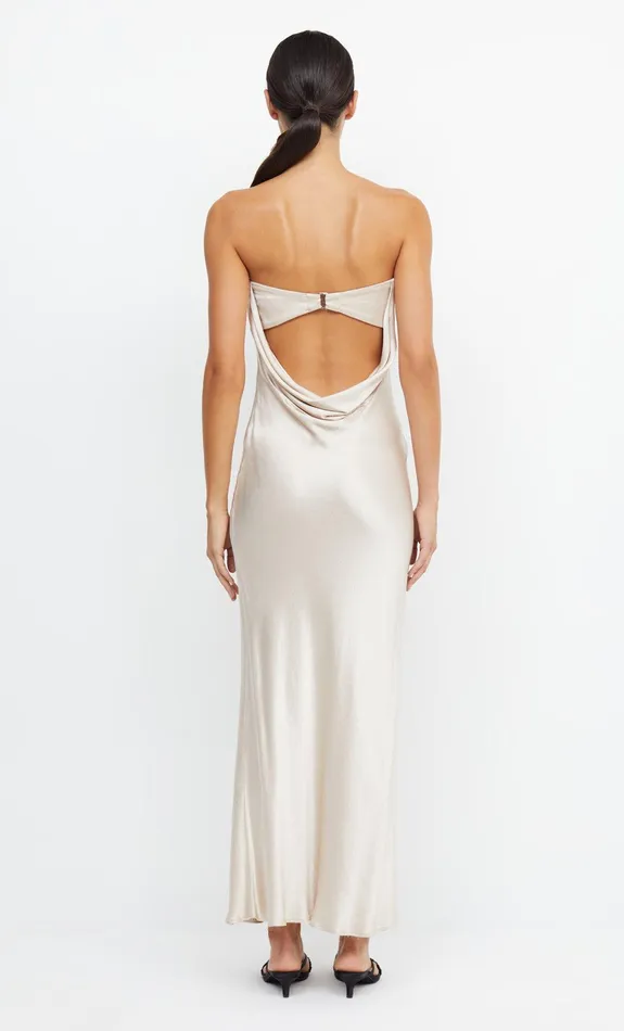 Bec Bridge Maxi Dresses Women MOON DANCE STRAPLESS DRESS 8211 SAND
