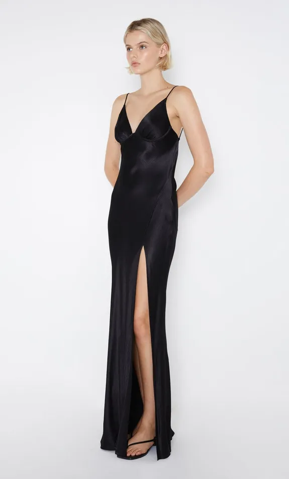Bec Bridge Maxi Dresses Women REN SPLIT MAXI DRESS 8211 BLACK