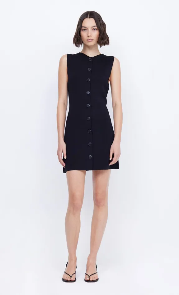 Bec Bridge Mini Dresses Women ILORA KNIT MINI DRESS 8211 BLACK