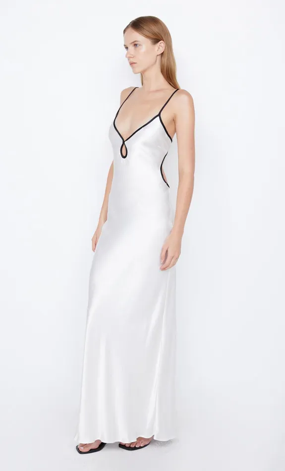 Bec Bridge Prom Dresses Women CEDAR CITY MAXI DRESS 8211 IVORYBLACK