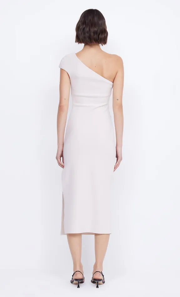 Bec Bridge Prom Dresses Women ELEA ASYM MIDI DRESS 8211 VANILLA BEAN