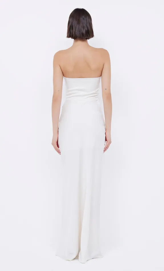 Bec Bridge Prom Dresses Women EMILIA STRAPLESS DRESS 8211 IVORY