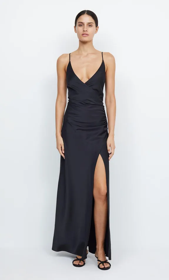 Bec Bridge Prom Dresses Women ETERNITY V MAXI DRESS 8211 BLACK