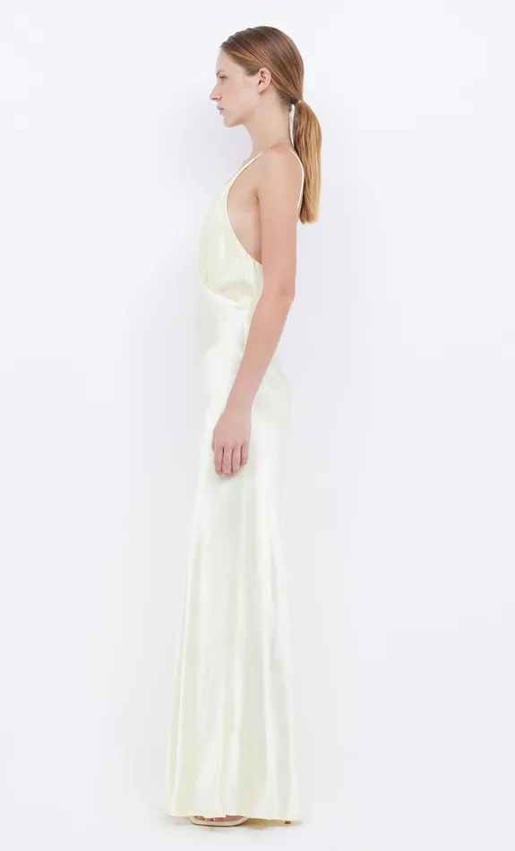 Bec Bridge Prom Dresses Women MOON DANCE V MAXI DRESS 8211 ICE YELLOW