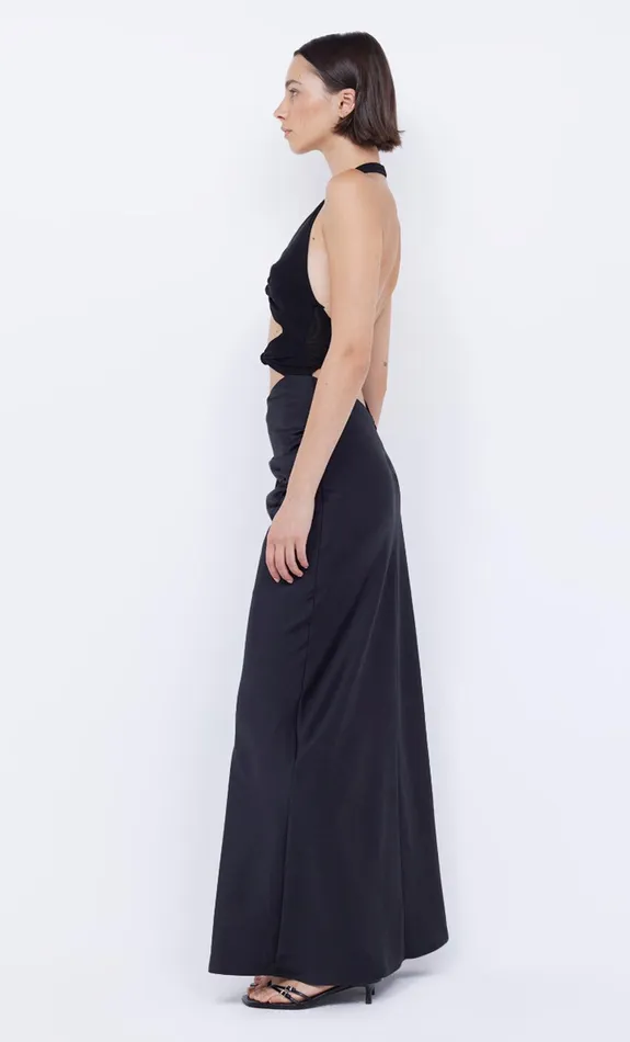 Bec Bridge Prom Dresses Women SOLARE HALTER DRESS 8211 BLACK