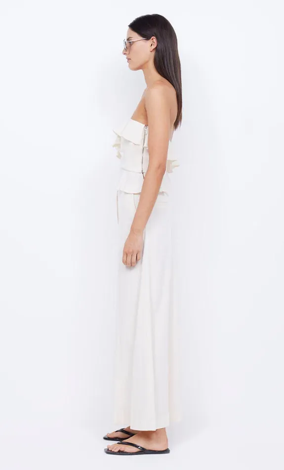 Bec Bridge Sleeveless Women COASTLINER STRAPLESS TOP 8211 CREAM