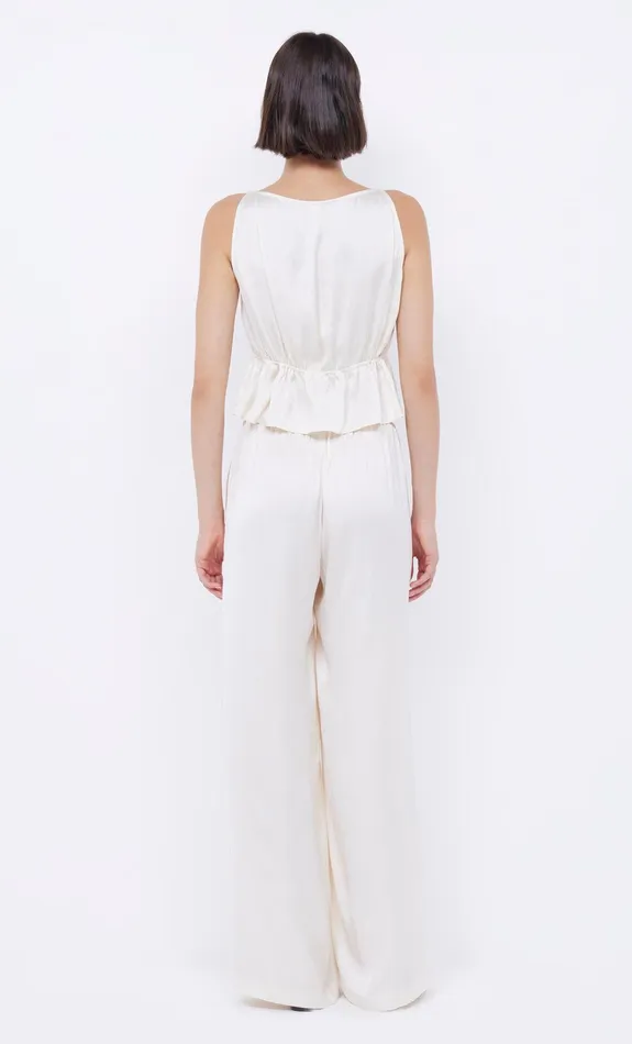 Bec Bridge Sleeveless Women DELPHI GATHERED TOP 8211 IVORY