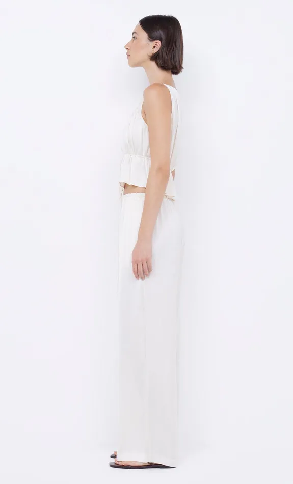 Bec Bridge Sleeveless Women DELPHI GATHERED TOP 8211 IVORY