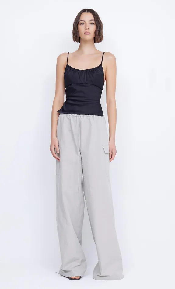 Bec Bridge Sleeveless Women MARI LOU GATHERED CAMI 8211 BLACK