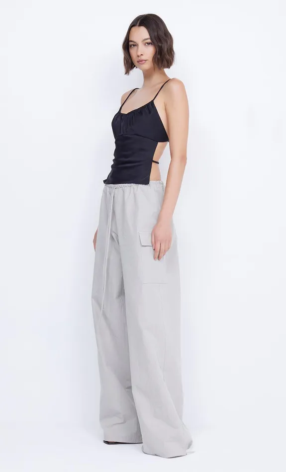 Bec Bridge Sleeveless Women MARI LOU GATHERED CAMI 8211 BLACK