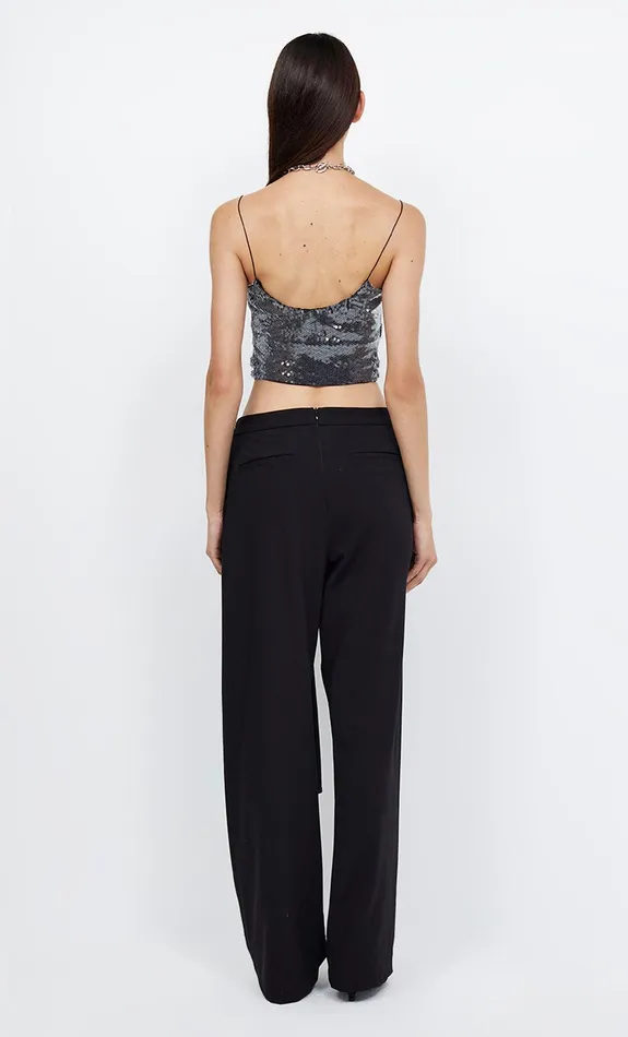 Bec Bridge Sleeveless Women VENUS SEQUIN TANK 8211 BLACK