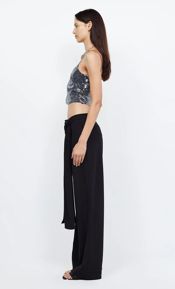 Bec Bridge Sleeveless Women VENUS SEQUIN TANK 8211 BLACK