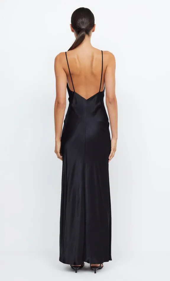 Bec Bridge Wedding Guest Women MOON DANCE V MAXI DRESS 8211 BLACK