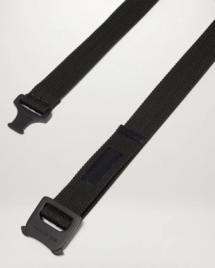 Belts MenWomen Belstaff Webbing Clip Belt Black Belts MenWomen Belstaff Webbing Clip Belt Black