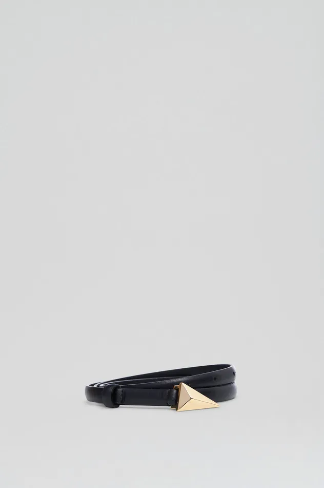 Belts TRIANGLE TRIM BELT 12 NERO 8211 Scanlan Theodore Women Belts TRIANGLE TRIM BELT 12 NERO 8211 Scanlan Theodore Women