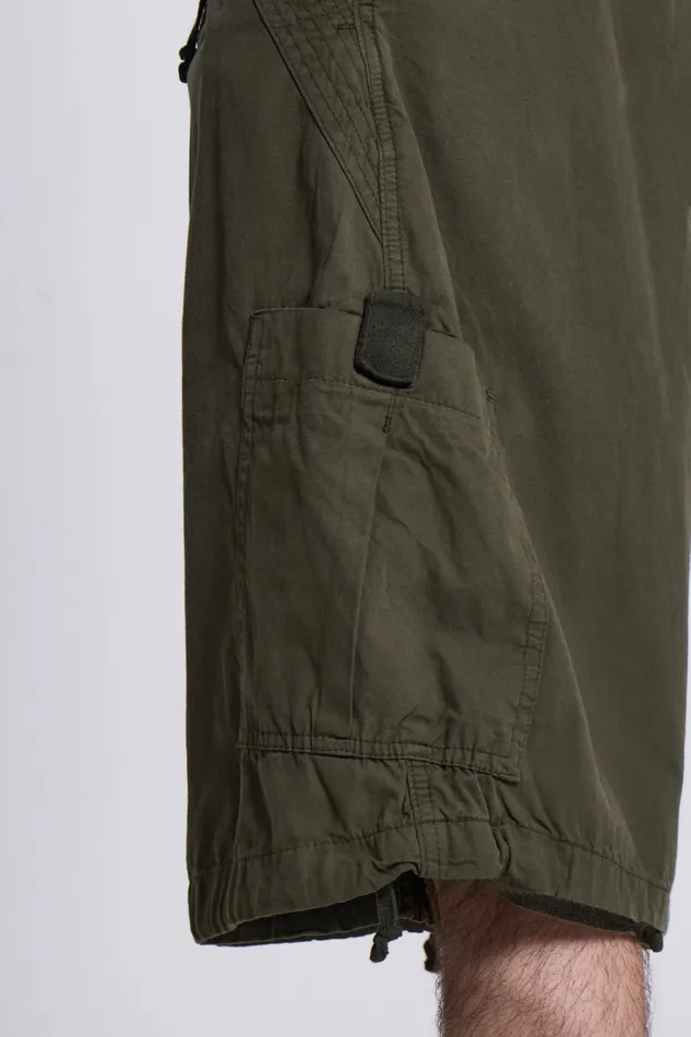 Bestsellers Shop Khaki Parachute Cargo Shorts Jaded London Men