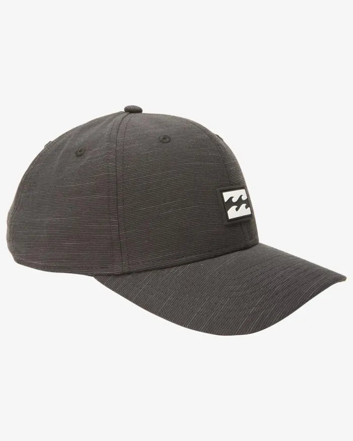 Billabong Beanies and Hats Crossfire Stretch Fit Hat Black 8211 Men Billabong Beanies and Hats Crossfire Stretch Fit Hat Black 8211 Men