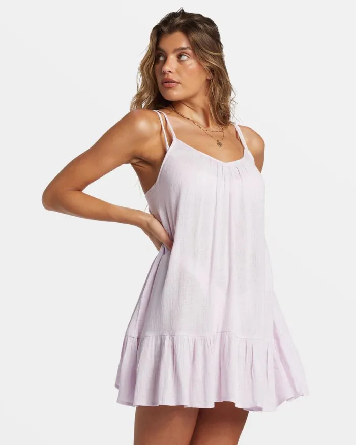 Billabong Dresses Beach Vibes Beach CoverUp Iced Lavender 8211 Women