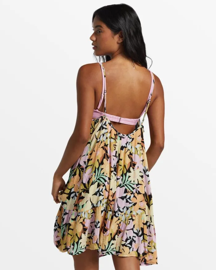 Billabong Dresses Beach Vibes Swim Cover Up Black Pebble 2 8211 Women