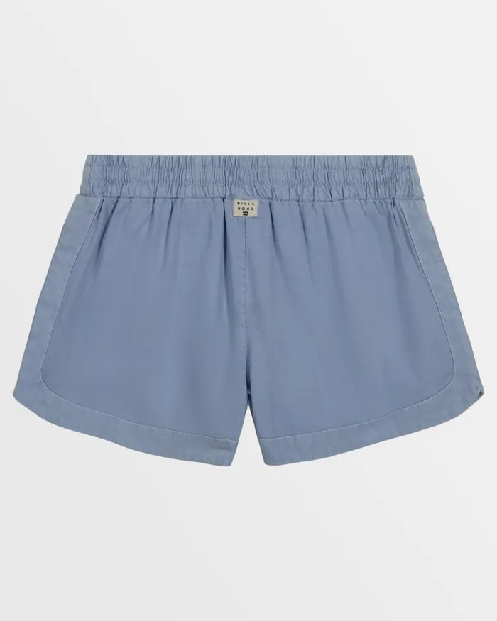 Billabong Girls039 Bottoms Girls Mad For You Shorts Light Chambray 8211 Women Billabong Girls039 Bottoms Girls Mad For You Shorts Light Chambray 8211 Women